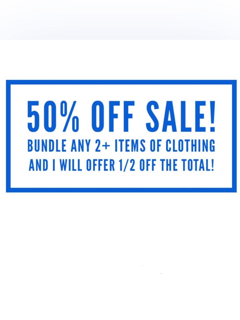 Bundle & Save - 50% off total bundle (2 item minimum)